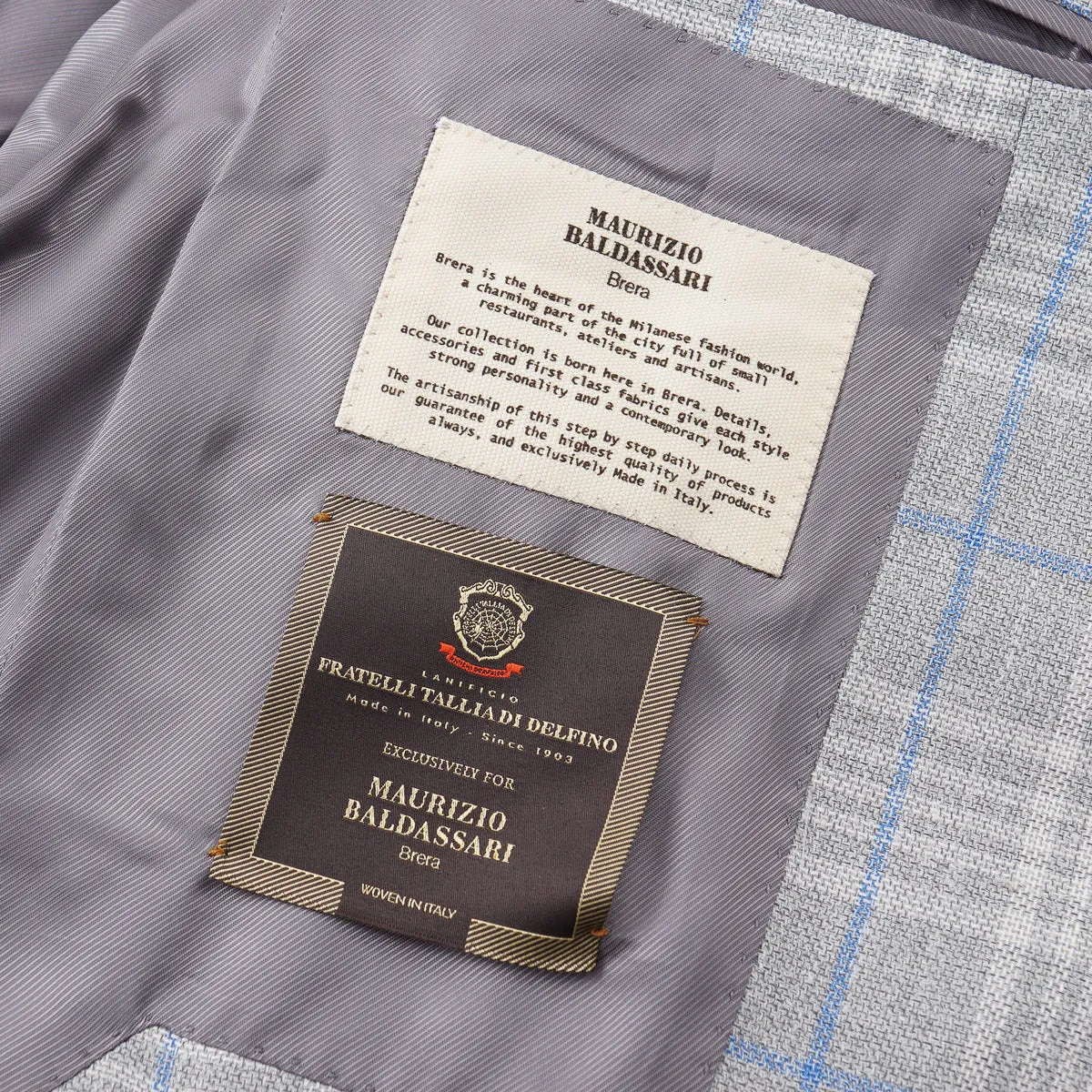 Maurizio Baldassari Wool-Silk-Linen 'Soft Jacket'