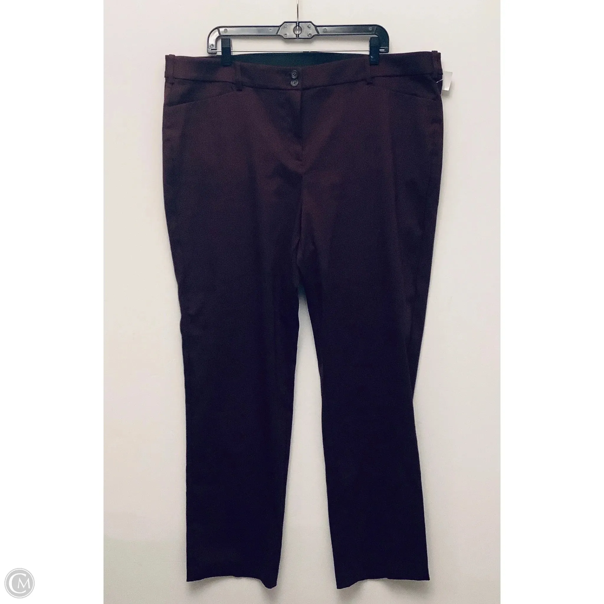 Pants Dress By Lane Bryant In Maroon. Size: 22