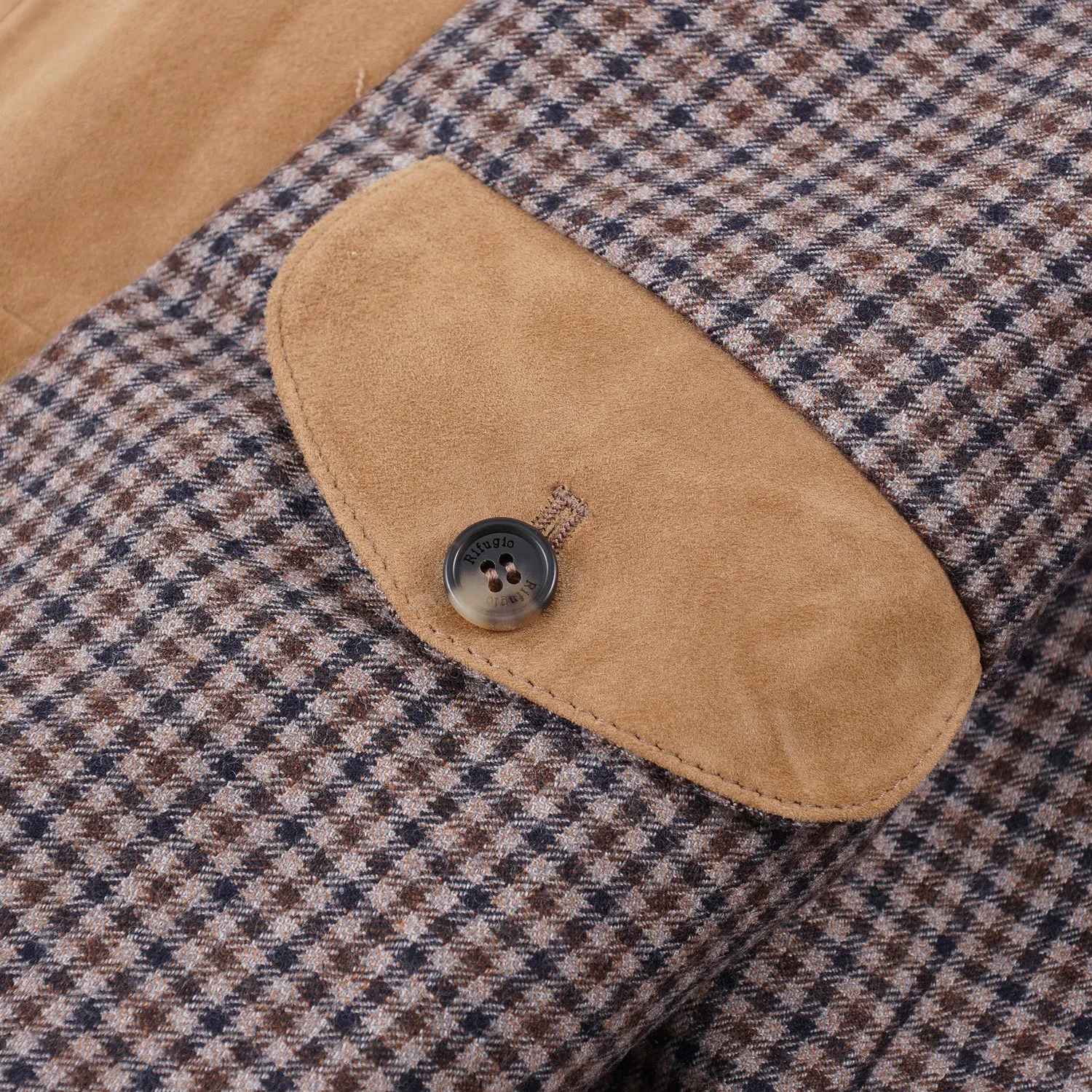 Rifugio Wool-Lined Suede Bomber Jacket