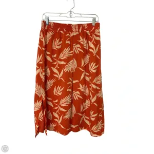 Skirt Midi By Loft In Tropical Print. Size: Mp