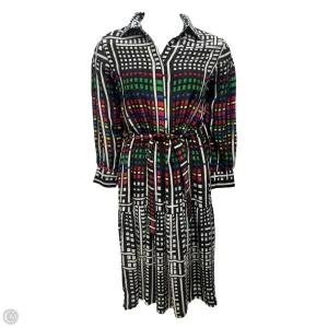 Tara Silk Belted Dress Casual Maxi By Mii Au Cinema In Multi-colored. Size: L